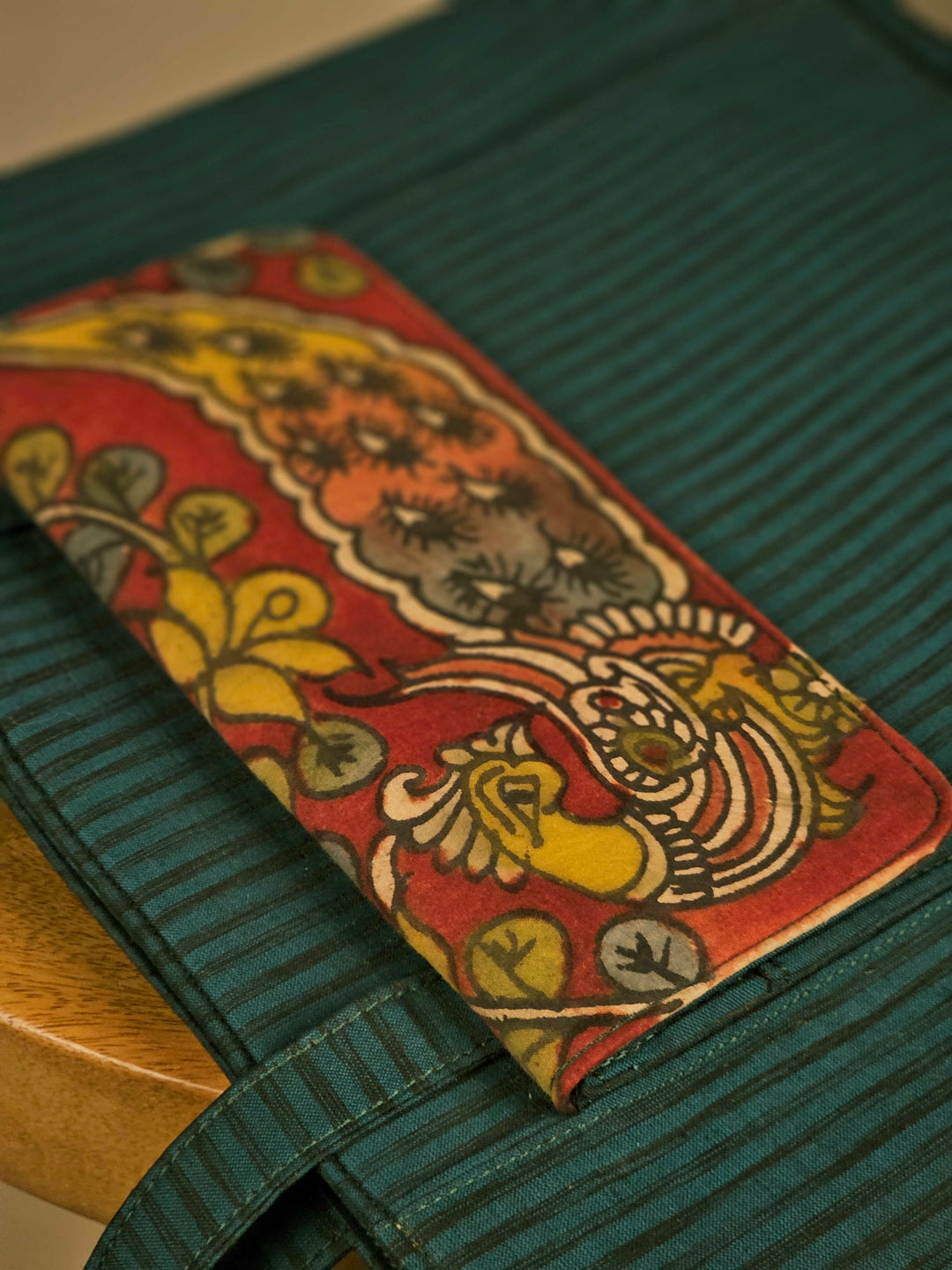 Kalamkari Pocket Shoulder Bag