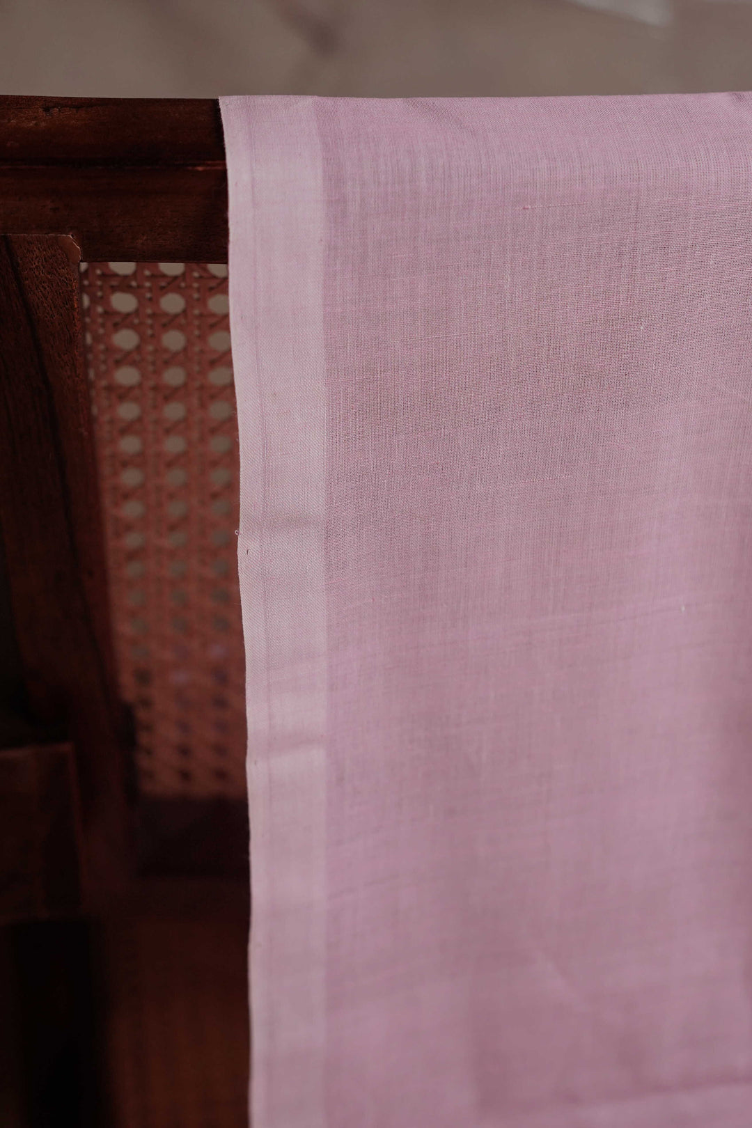 Baby Pink Mangalagiri Cotton Fabric