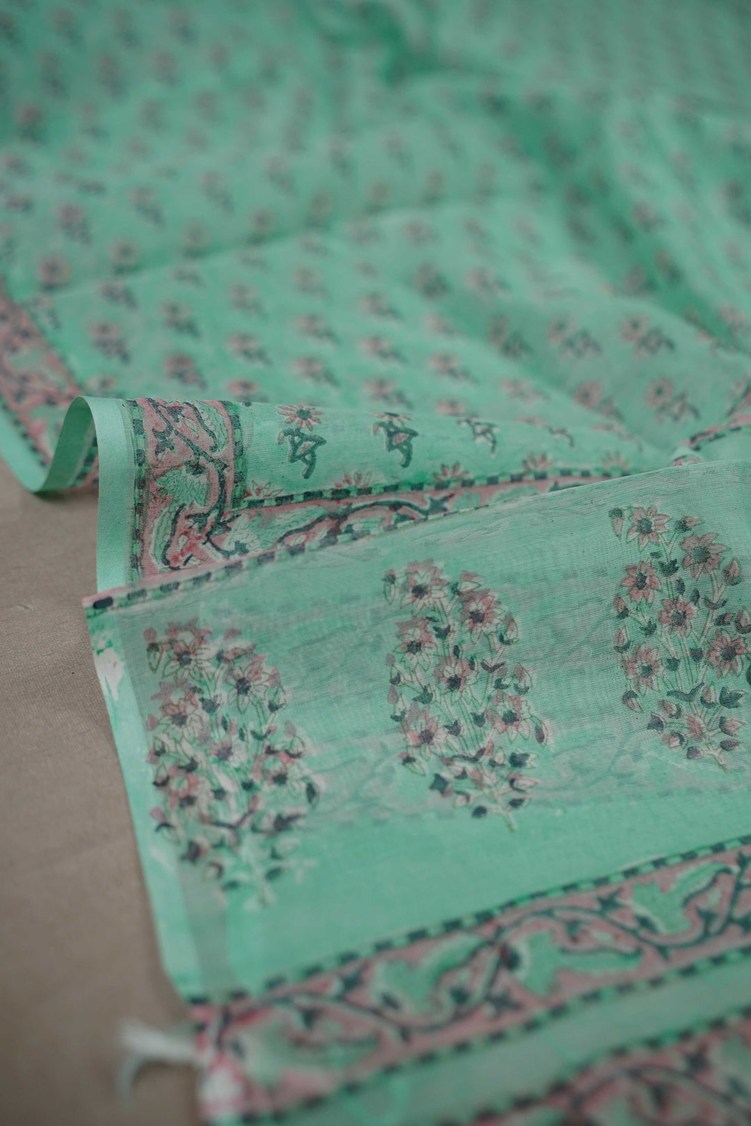 Block Printed Dupattas - Matkatus
