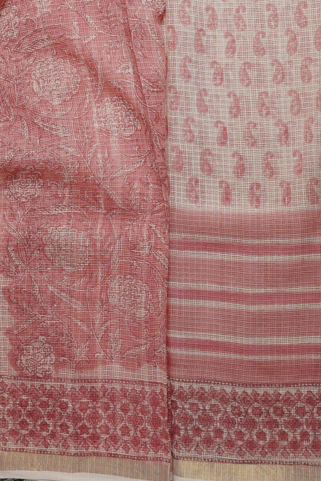 Block Printed Cotton Sarees - Matkatus