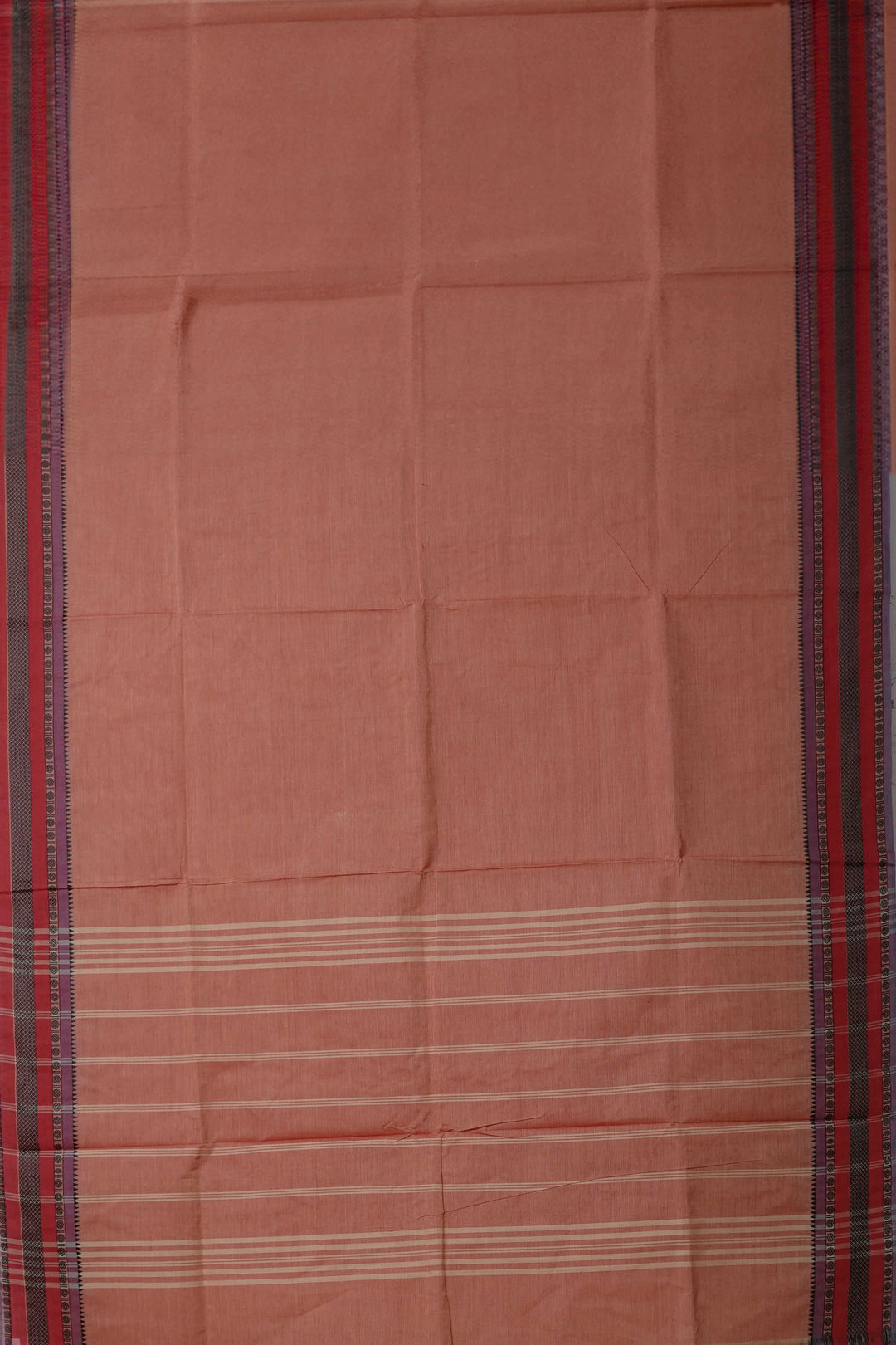 Shade of Red Kanchipuram Cotton saree