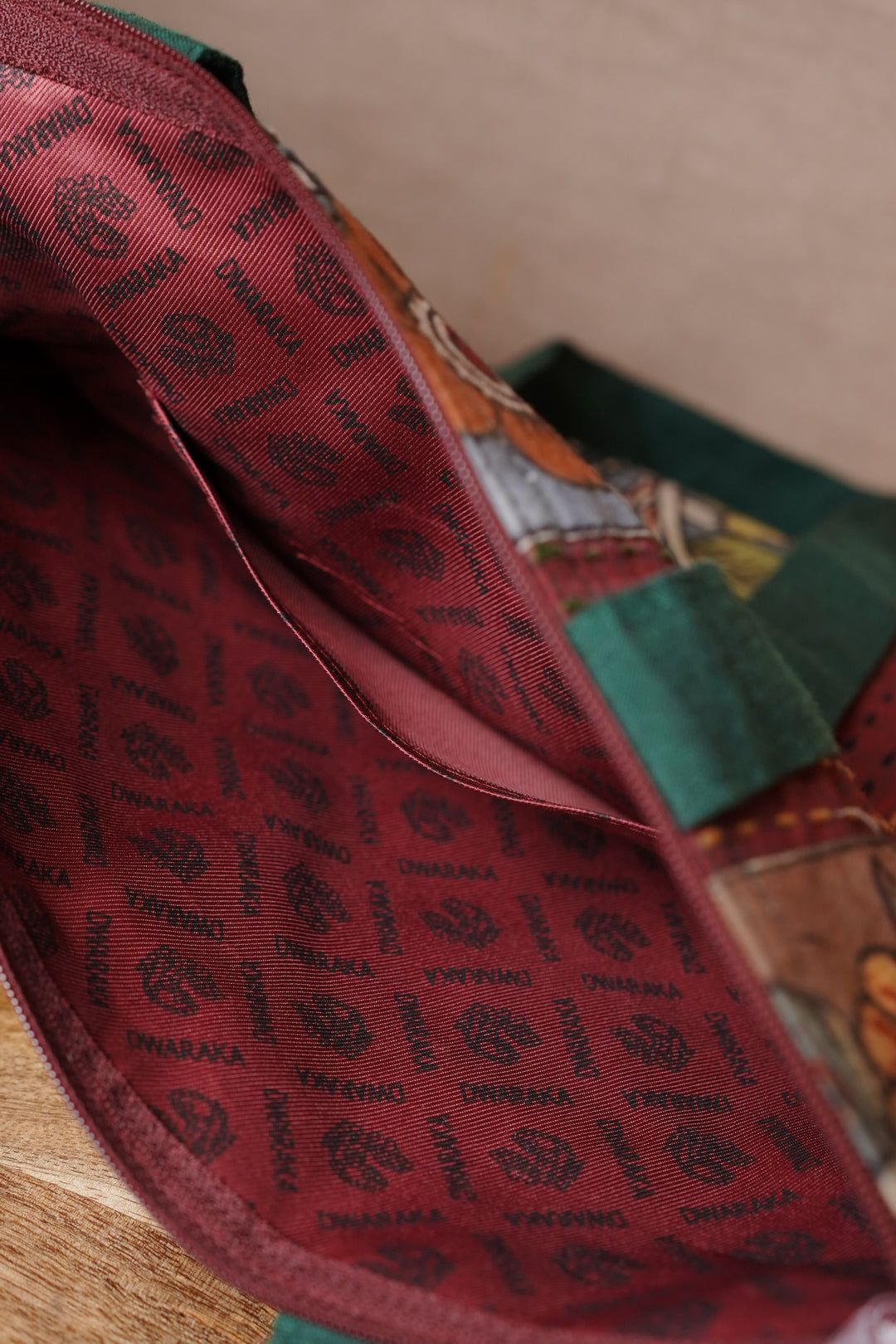 Hand Painted Kalamkari Shopping Bag