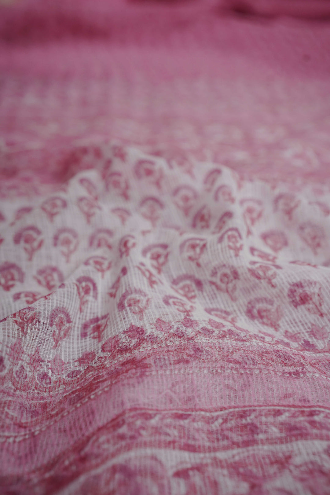 Block Printed Cotton Sarees - Matkatus