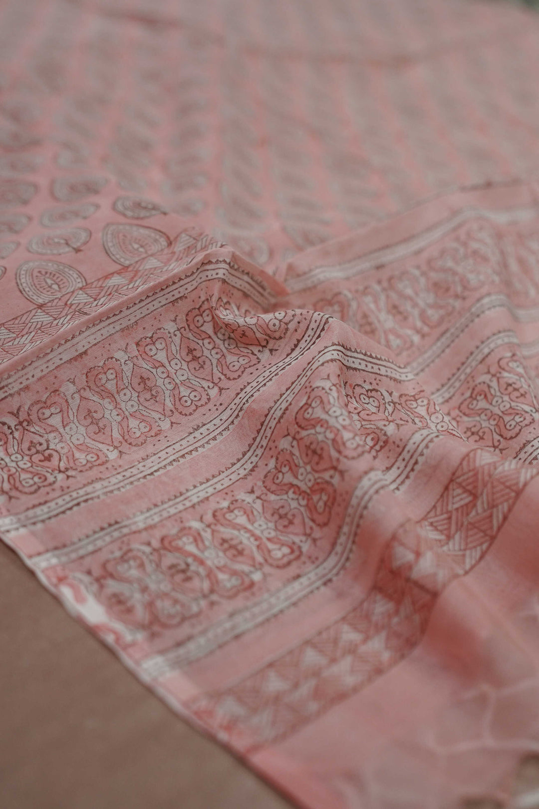Block Printed Dupattas - Matkatus