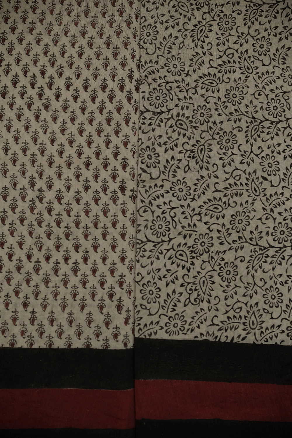 Block Printed Saree-Matkatus