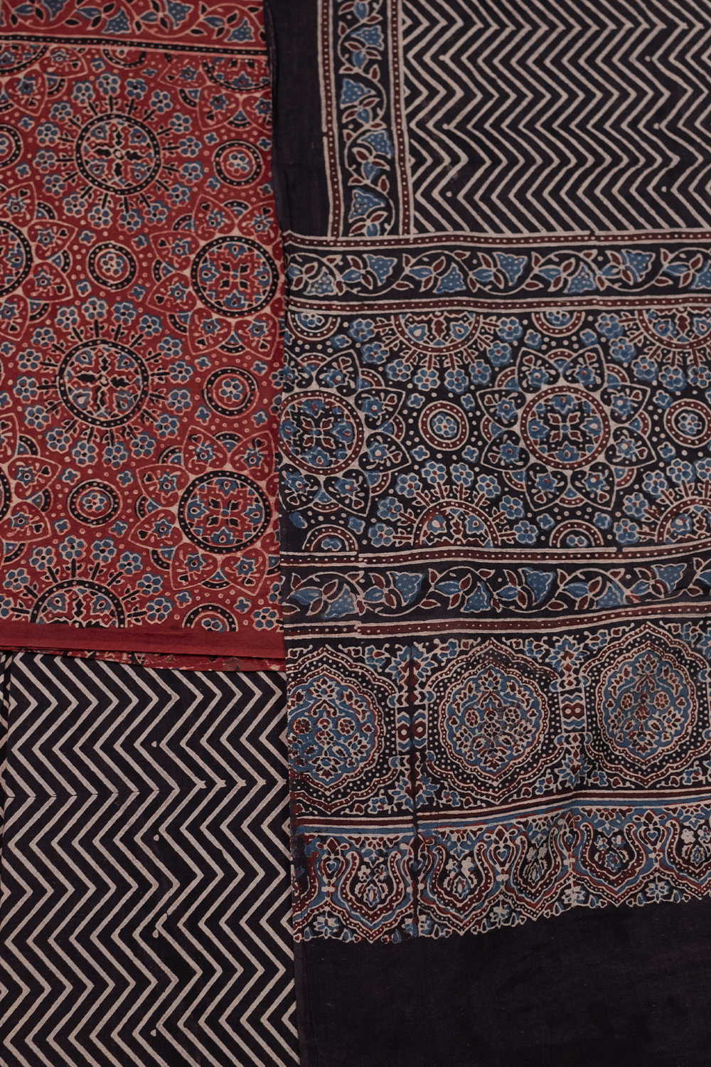 Block Printed Cotton Suits - Matkatus