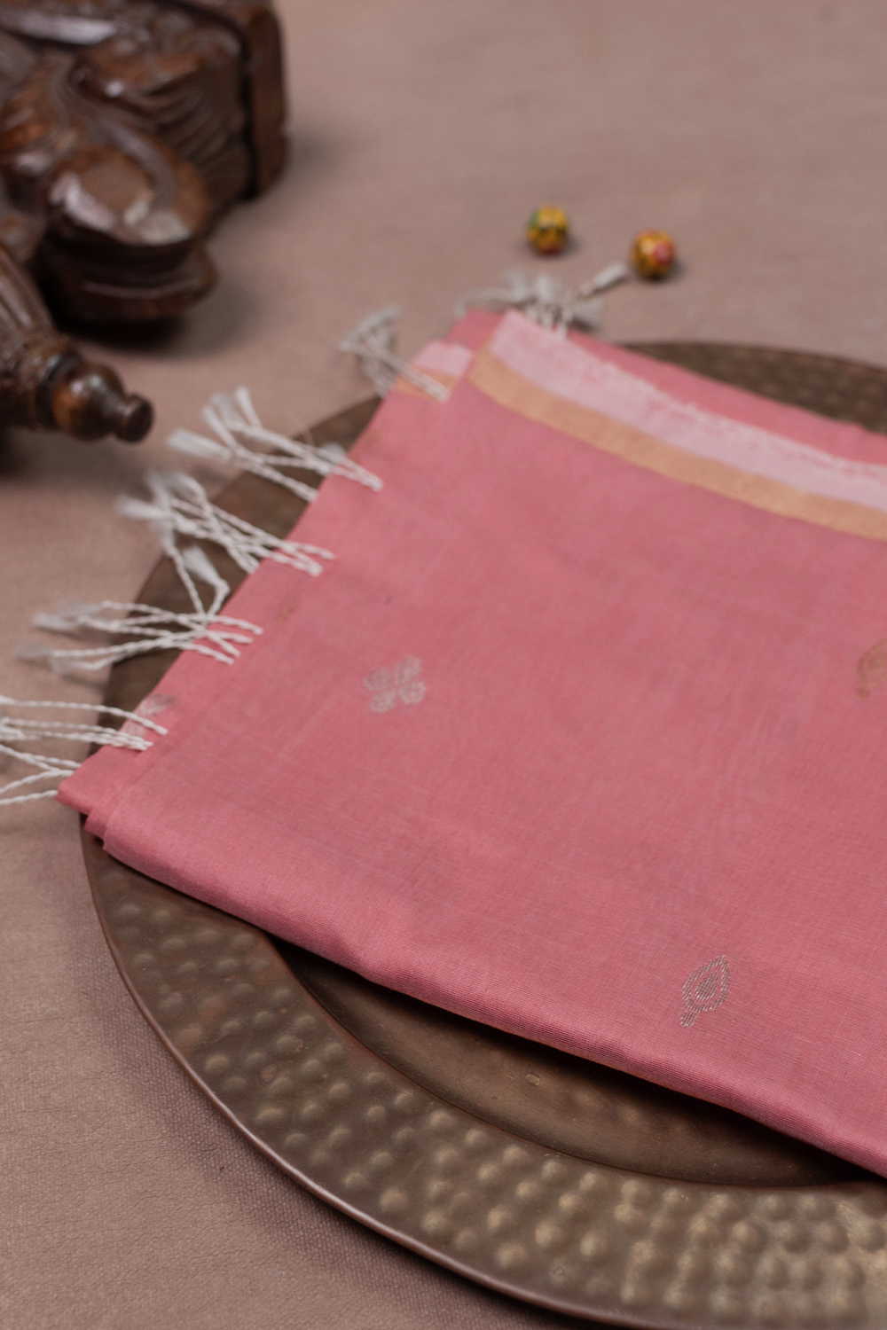 Shades of Pink Chanderi Silk Cotton Dupatta