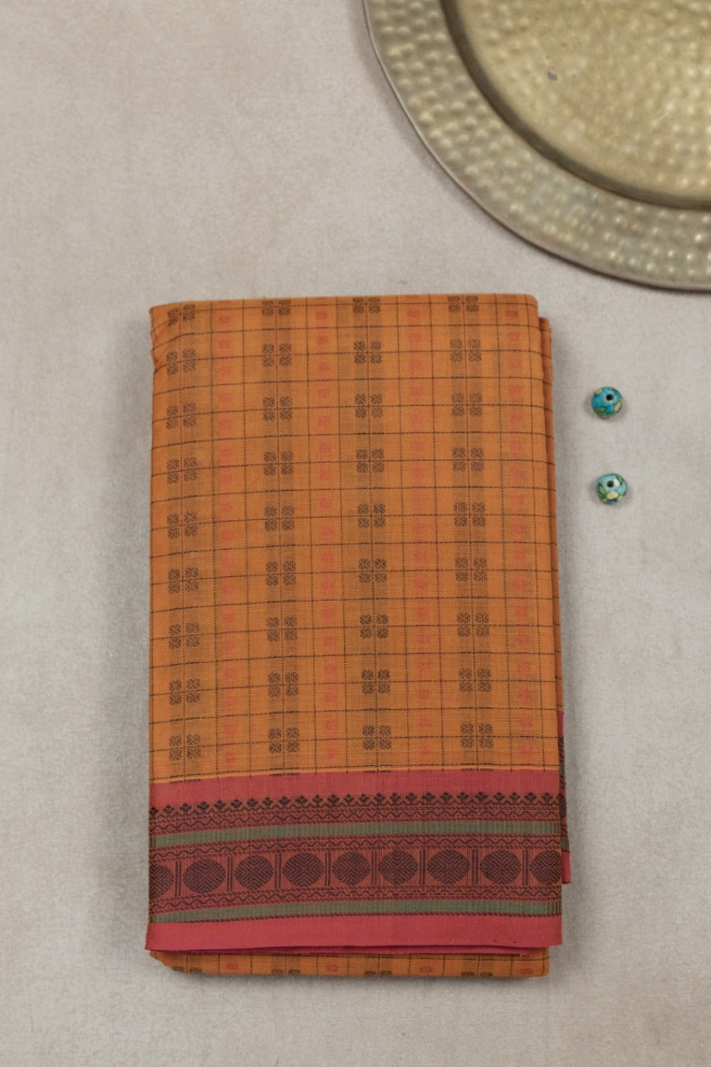 Kanchi Cotton Saree-Matkatus