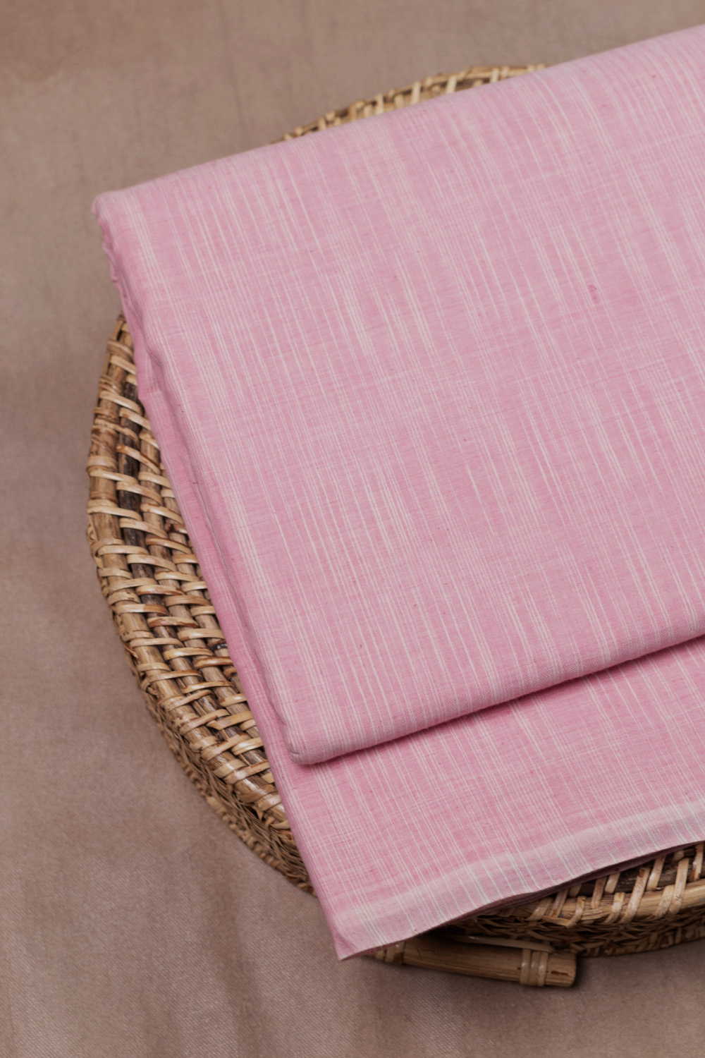 Softest Pink Mangalagiri Cotton Fabric