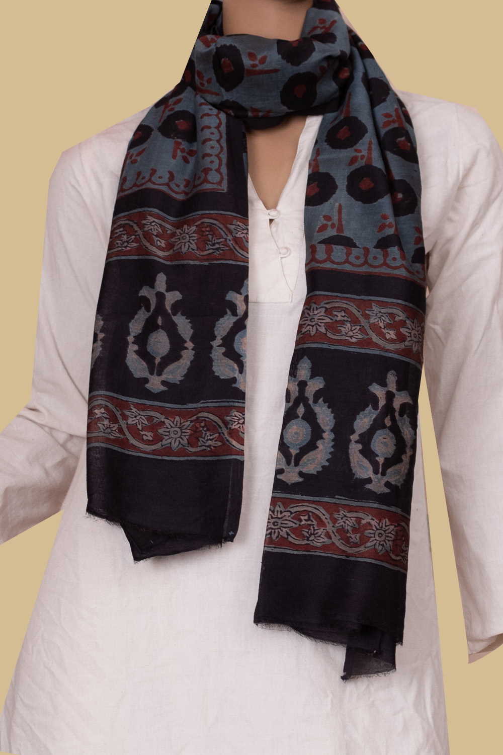 Silk Cotton Stoles-Matkatus