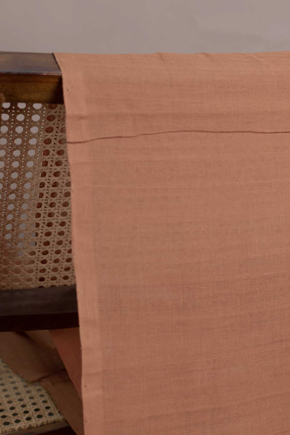 Darker Beige Mangalagiri Cotton Fabric