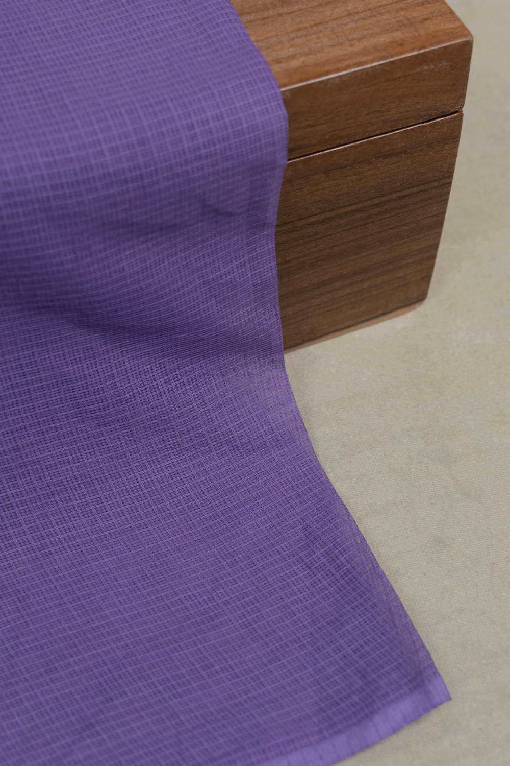Royal Purple Kota Cotton Fabric
