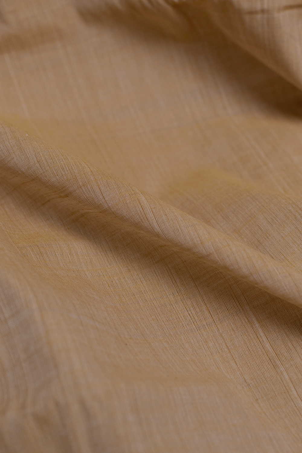 Mild Beige Mangalagiri Cotton Fabric