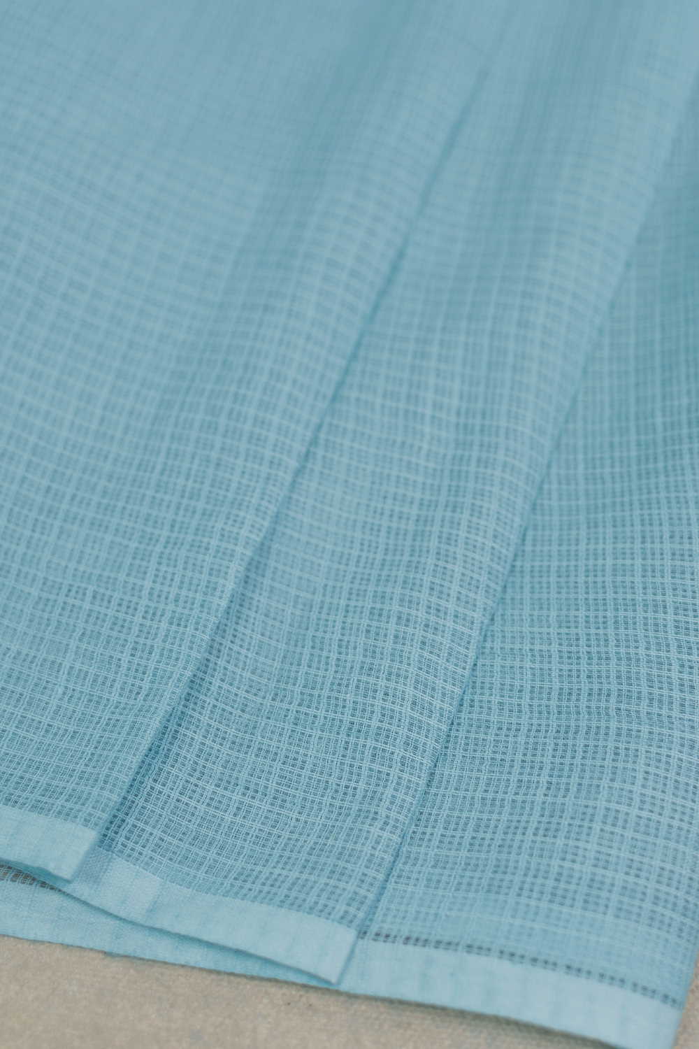 Light Blue Kota Cotton Fabric