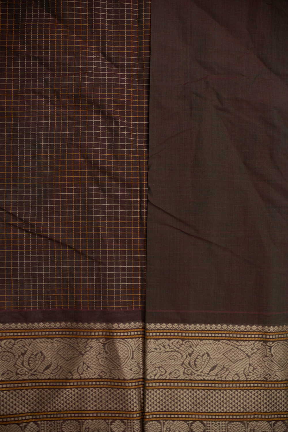 Kanchi Cotton Saree - Matkatus