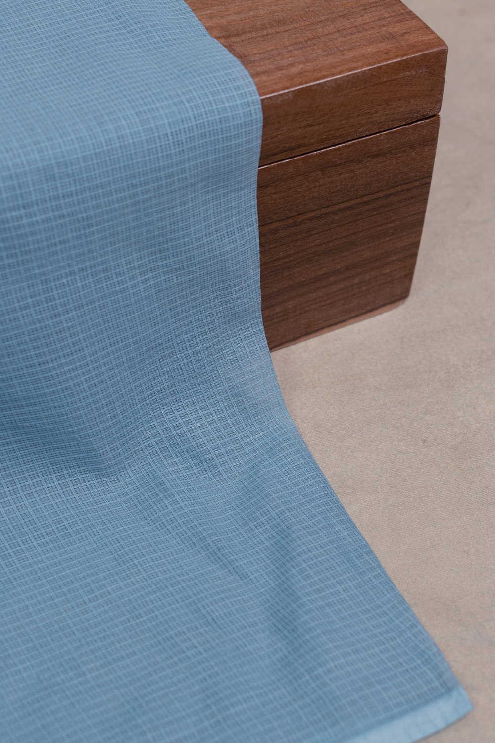 Columbia Blue Kota Cotton Fabric