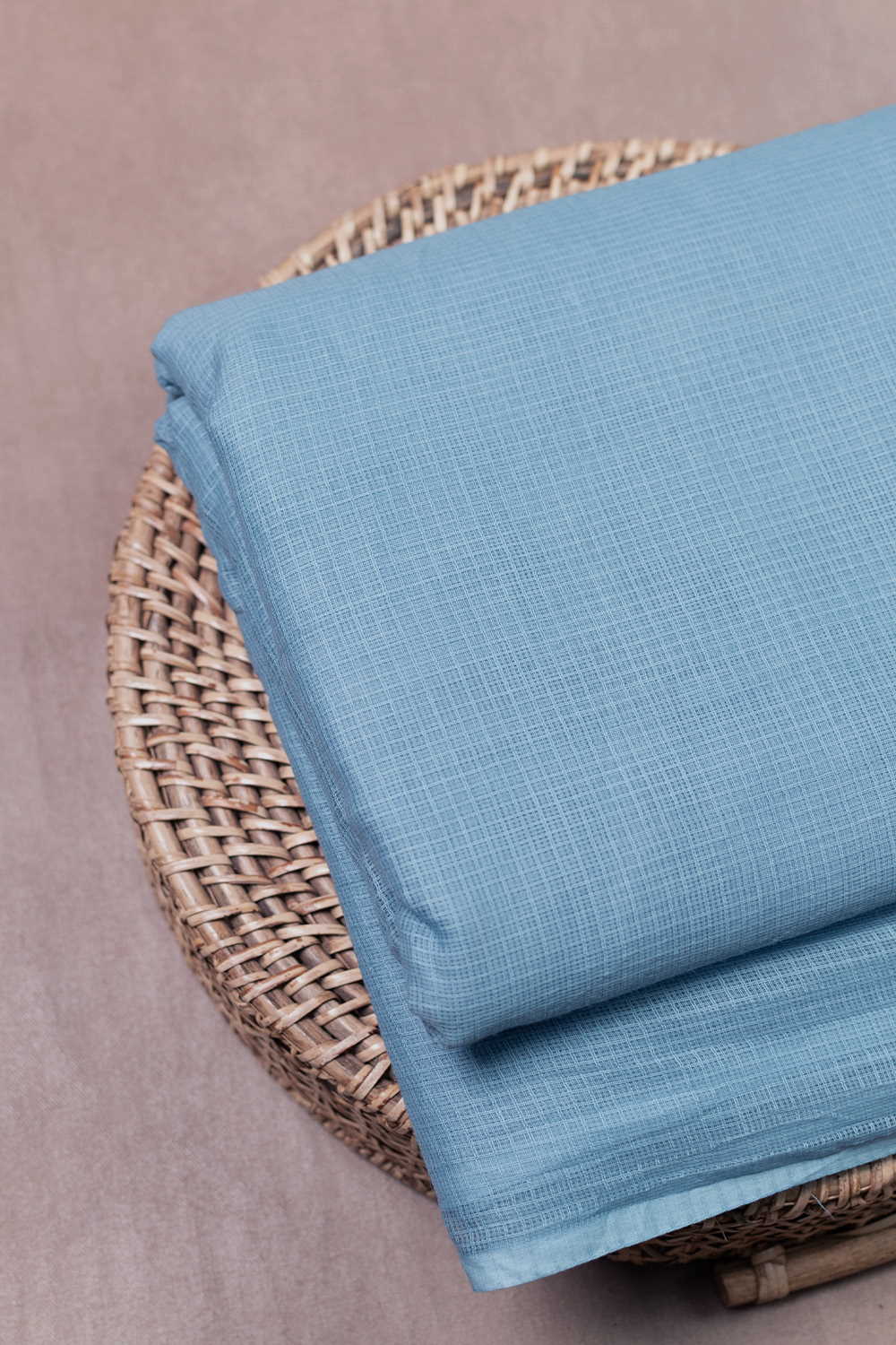 Columbia Blue Kota Cotton Fabric