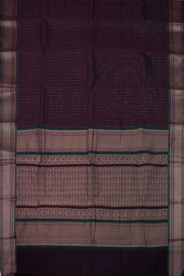 Kanchi Cotton Saree - Matkatus