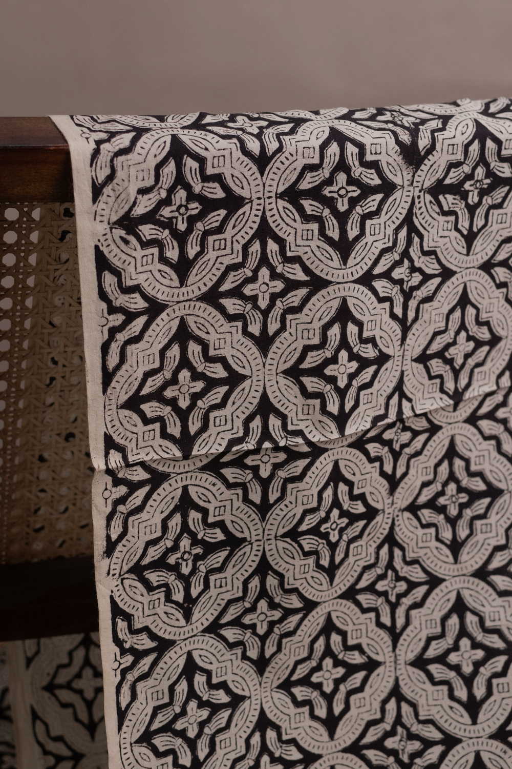 Intricate Design Bagru Cotton Fabric