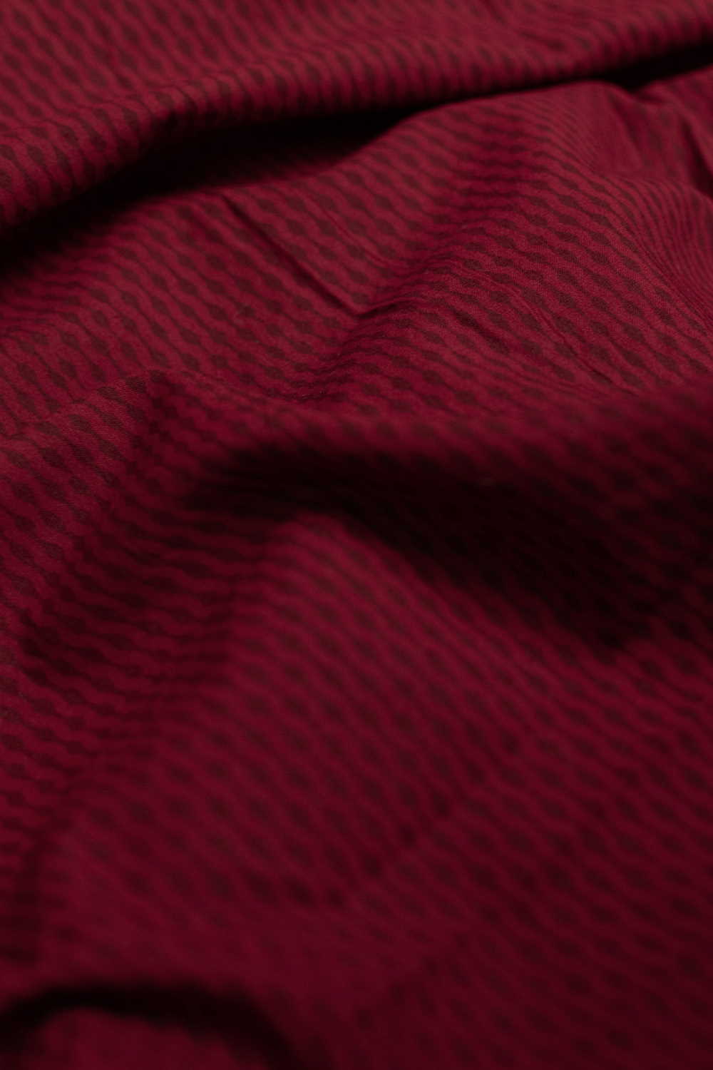 Rust Maroon Bagh Cotton Fabric