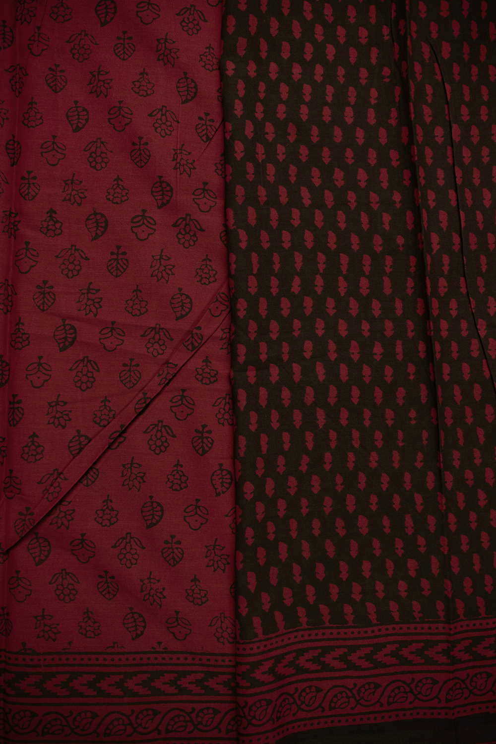Bagh Print Sarees-Matkatus