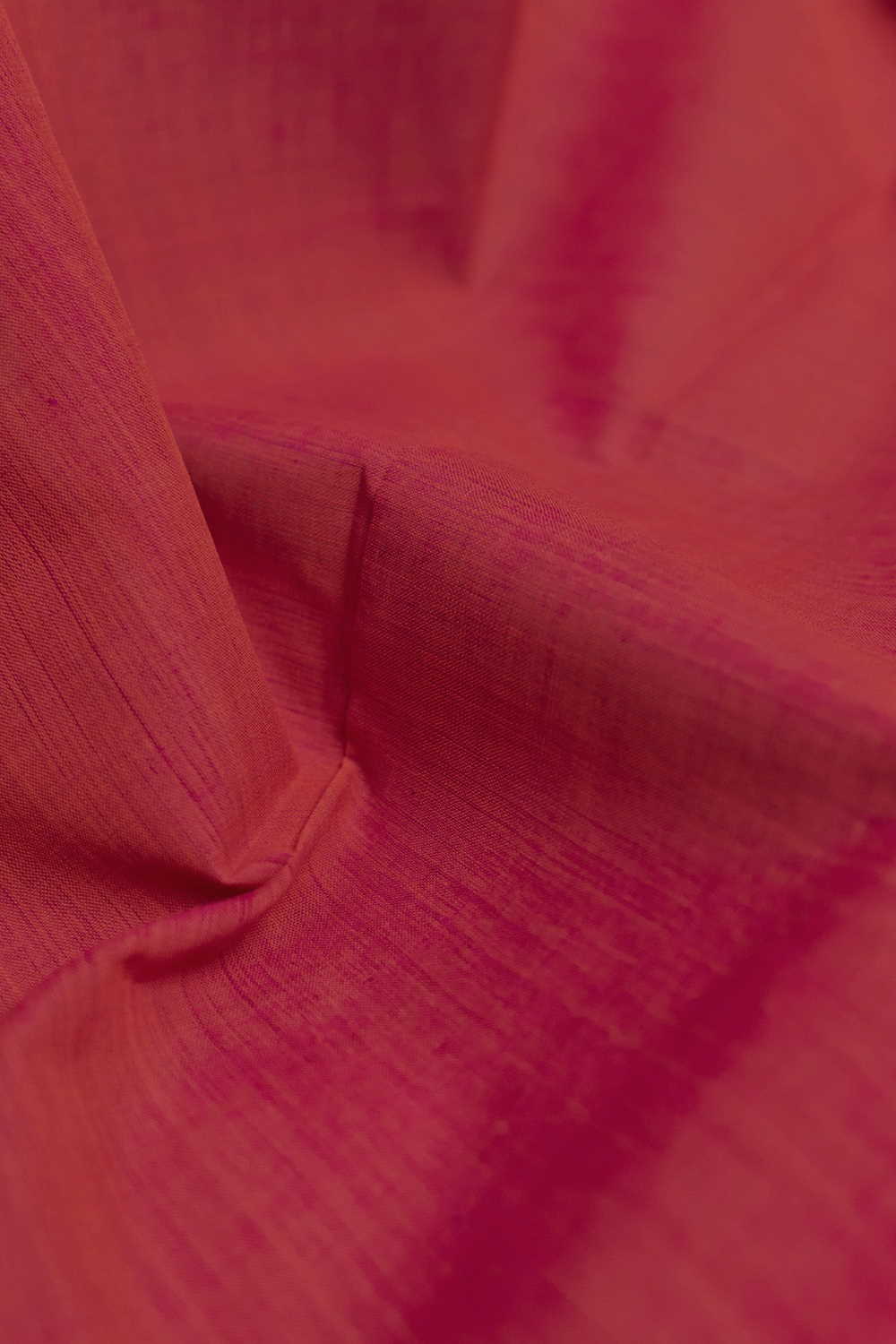 Dark Pink Mangalagiri Cotton Fabric