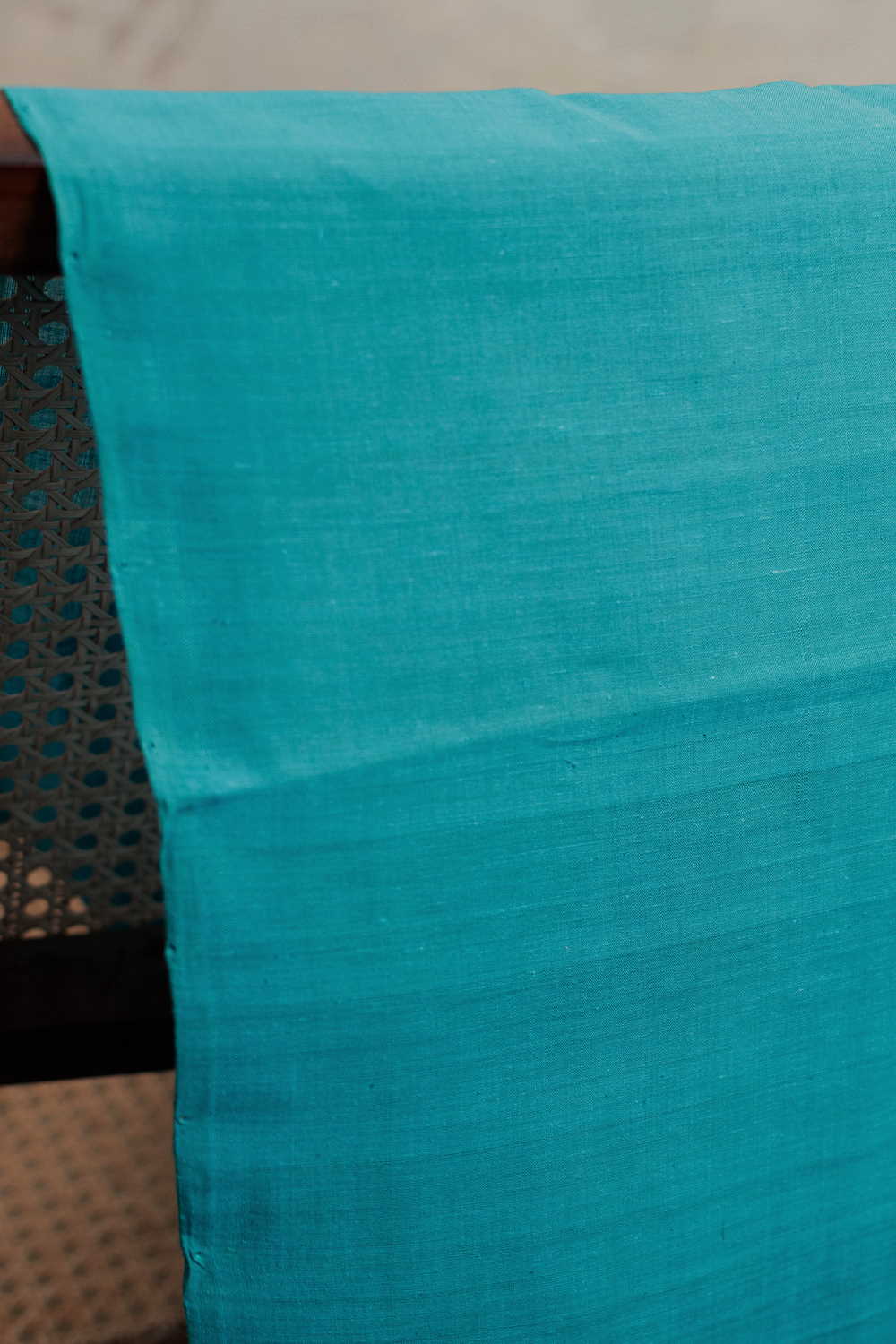 Jade Green Mangalagiri Cotton Fabric