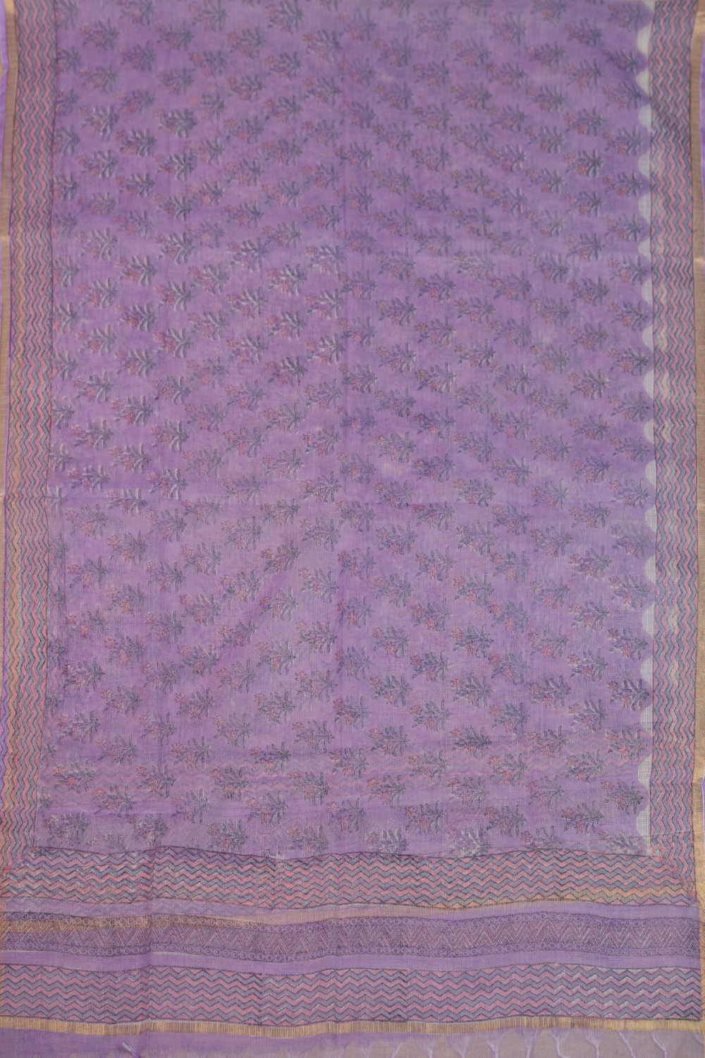 Purple Kota Cotton Dupatta