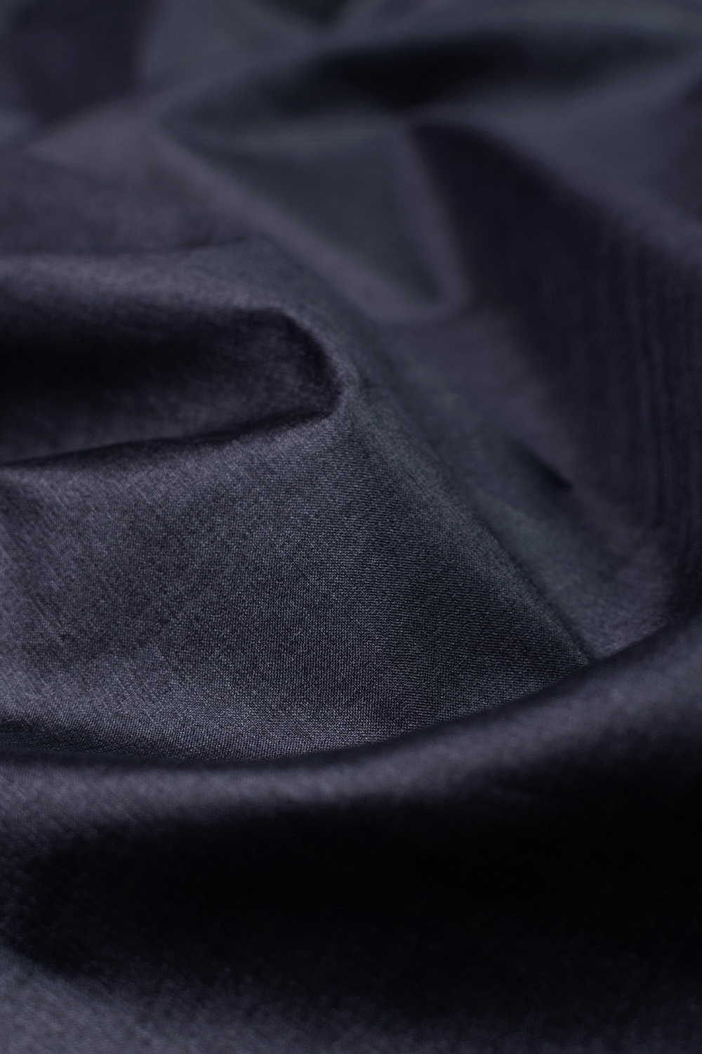 Dark Grey Handwoven Tussar Fabric