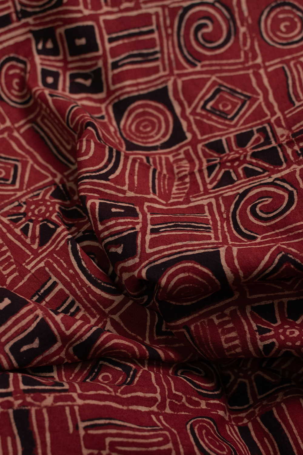 Ajrak Cotton Fabrics-Matkatus