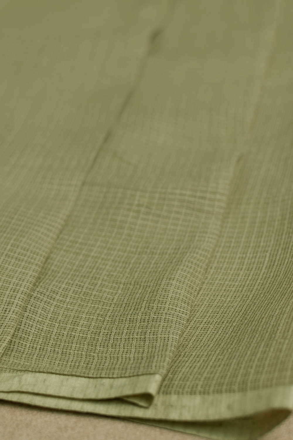 Lime Green Kota Cotton Fabric
