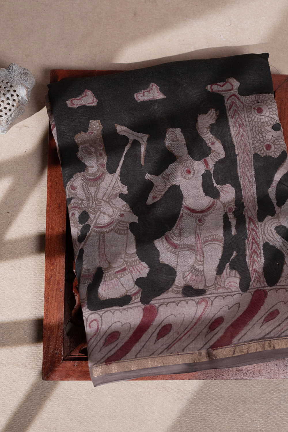 Painted Kalamkari srees - Matkatus