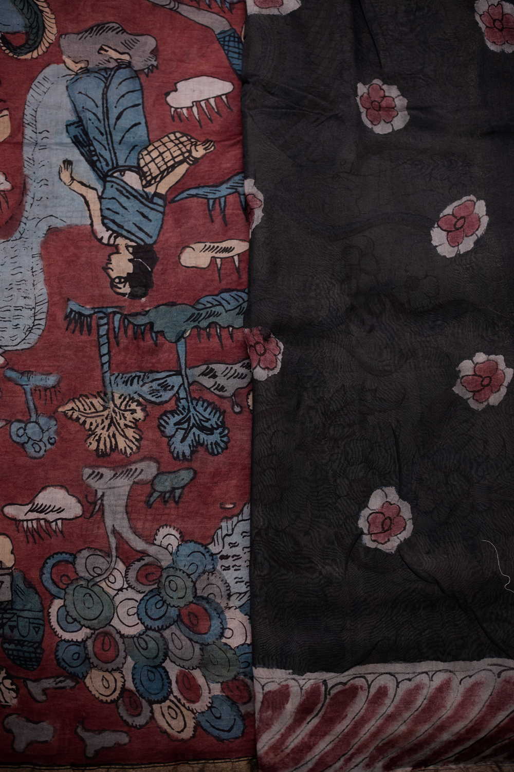 Hand Painted Sarees - Matkatus