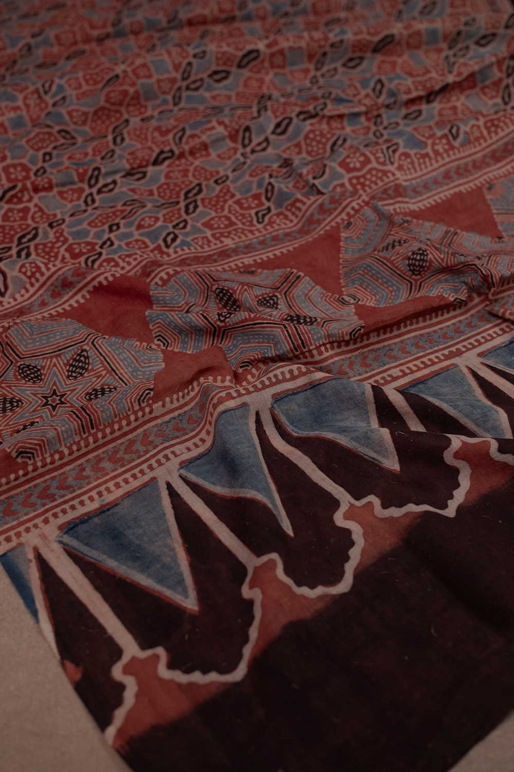 Block Printed Dupattas - Matkatus