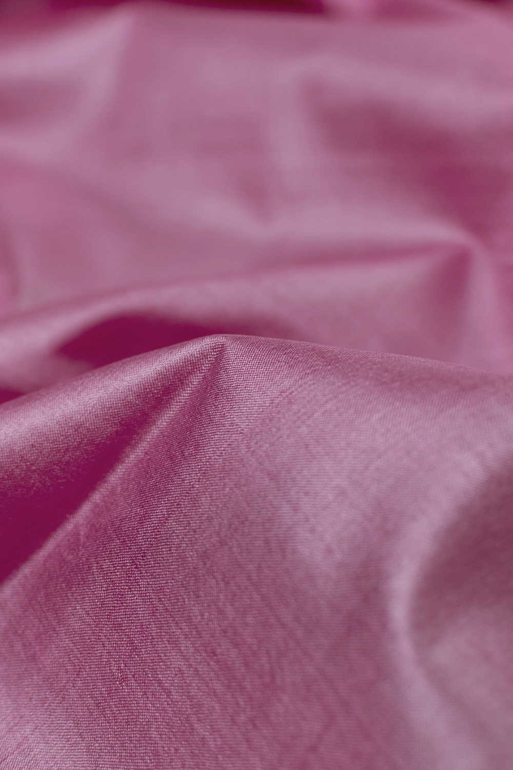 Bubblegum Pink Handwoven Tussar Fabric - 2m