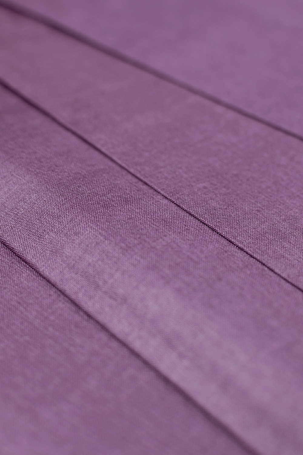 Plain Purple Handwoven Tussar Fabric