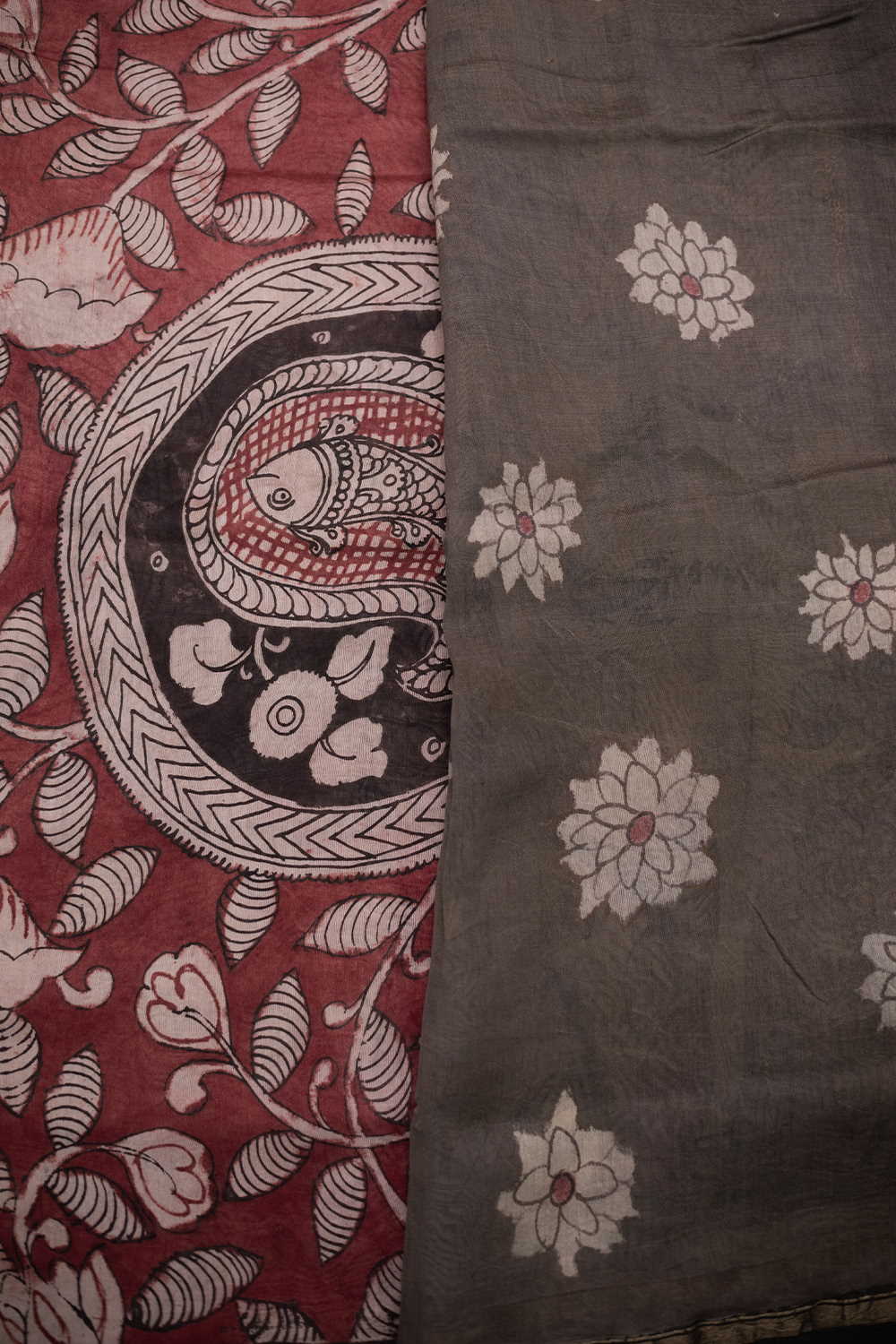 Hand Painted Sarees - Matkatus