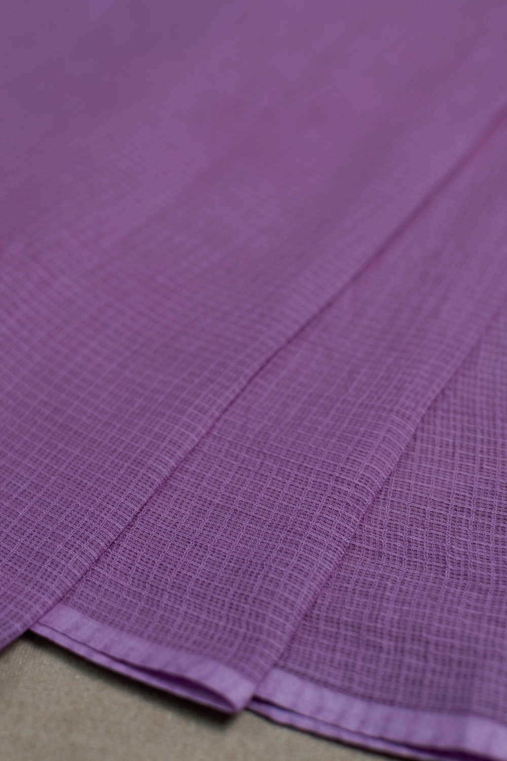 Orchid Purple Kota Cotton Fabric