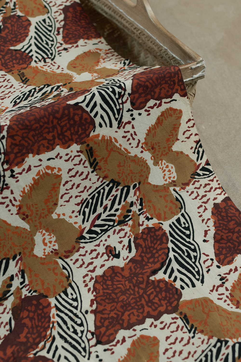 Block Printed Fabric-Matkatus