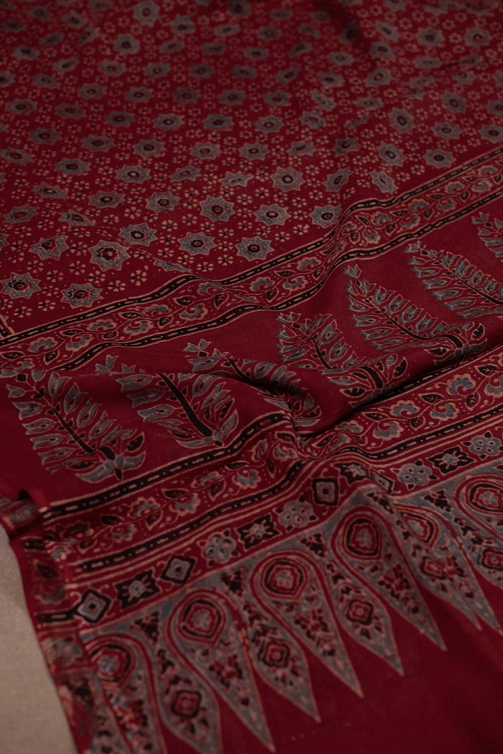 Block Printed Dupattas - Matkatus