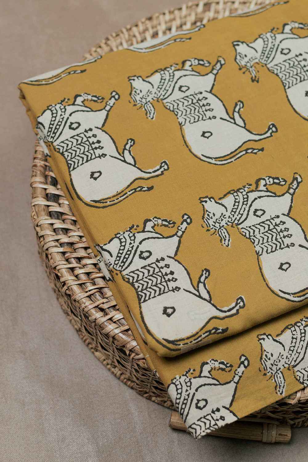 Block Printed Fabrics-Matkatus