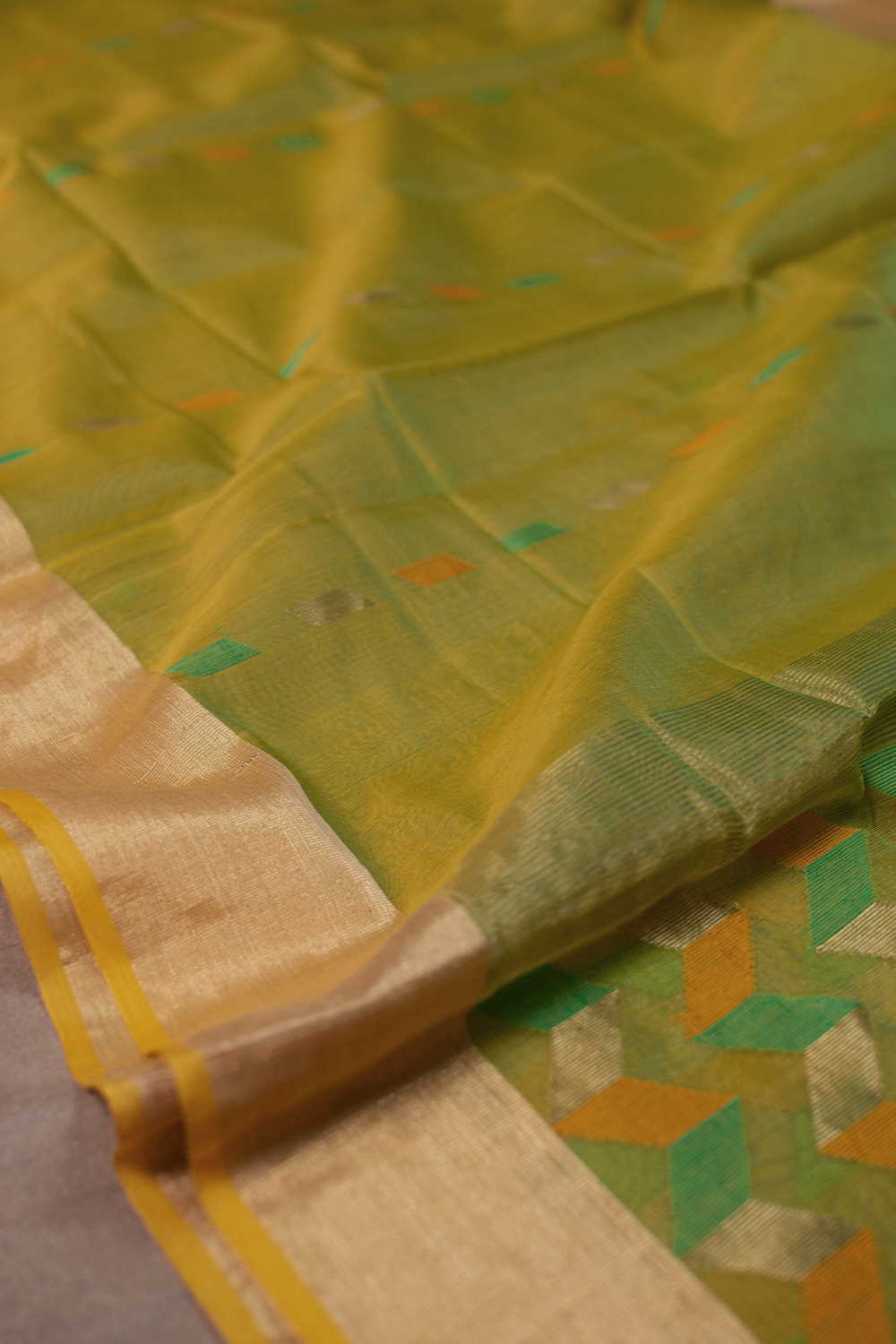Handwoven Chanderi Dupattas - Matkatus