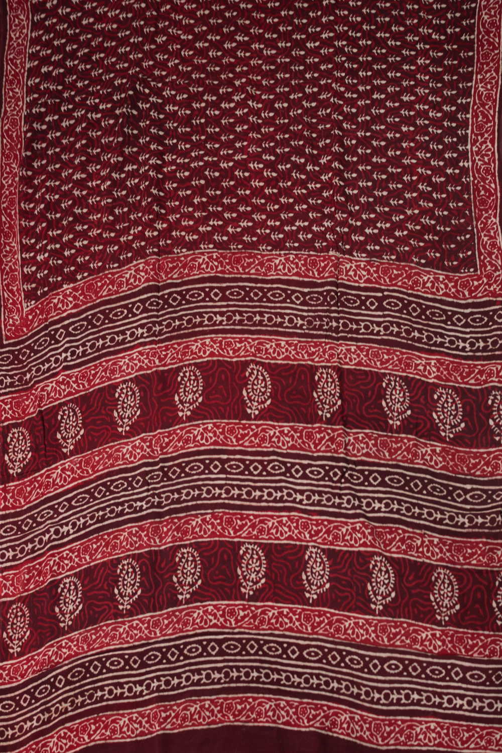 Wine Maroon Semi Georgette saree