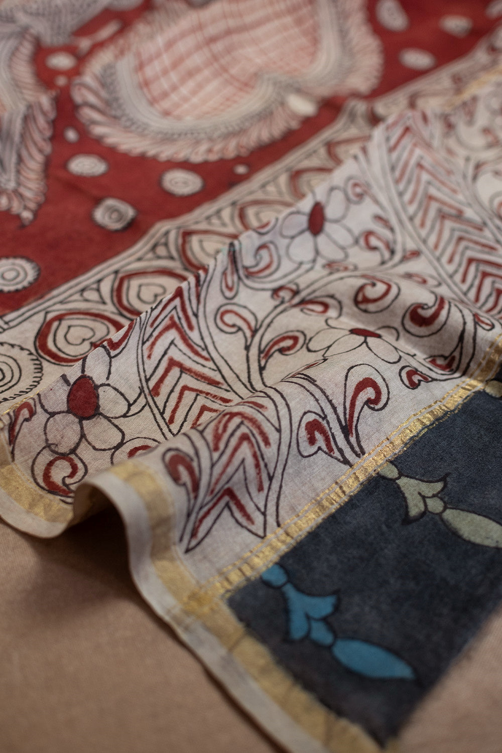Silk Cotton Dupatta-Matkatus