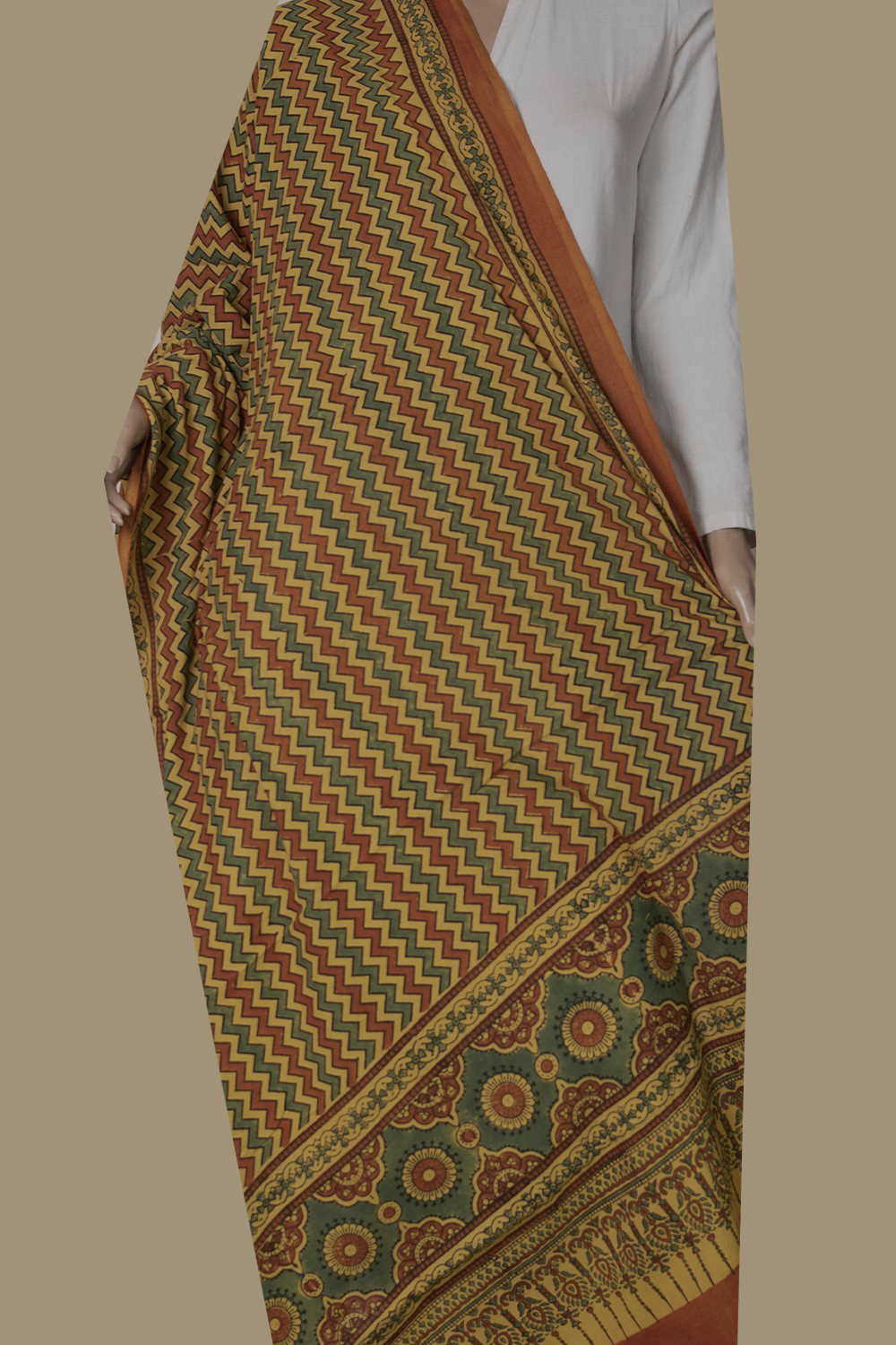 Cotton Dupatta - Matkatus