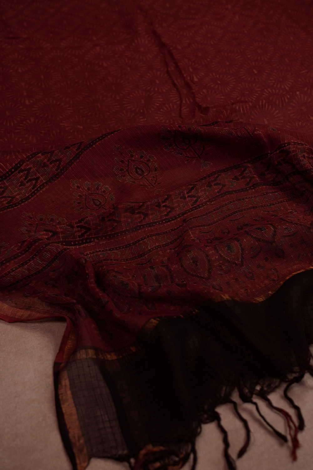 Block Printed Dupattas - Matkatus