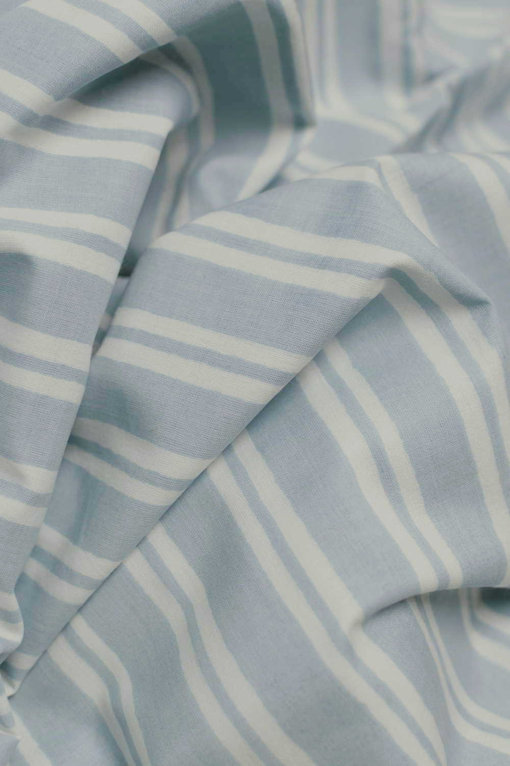 Stripe Pattern Sanganeri Cotton Fabric