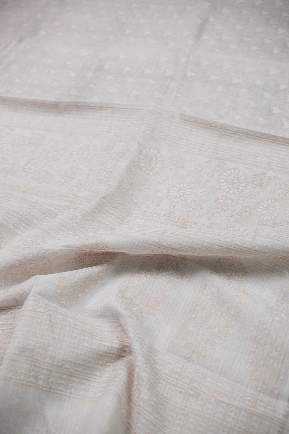 Block Printed Cotton Saree - Matkatus