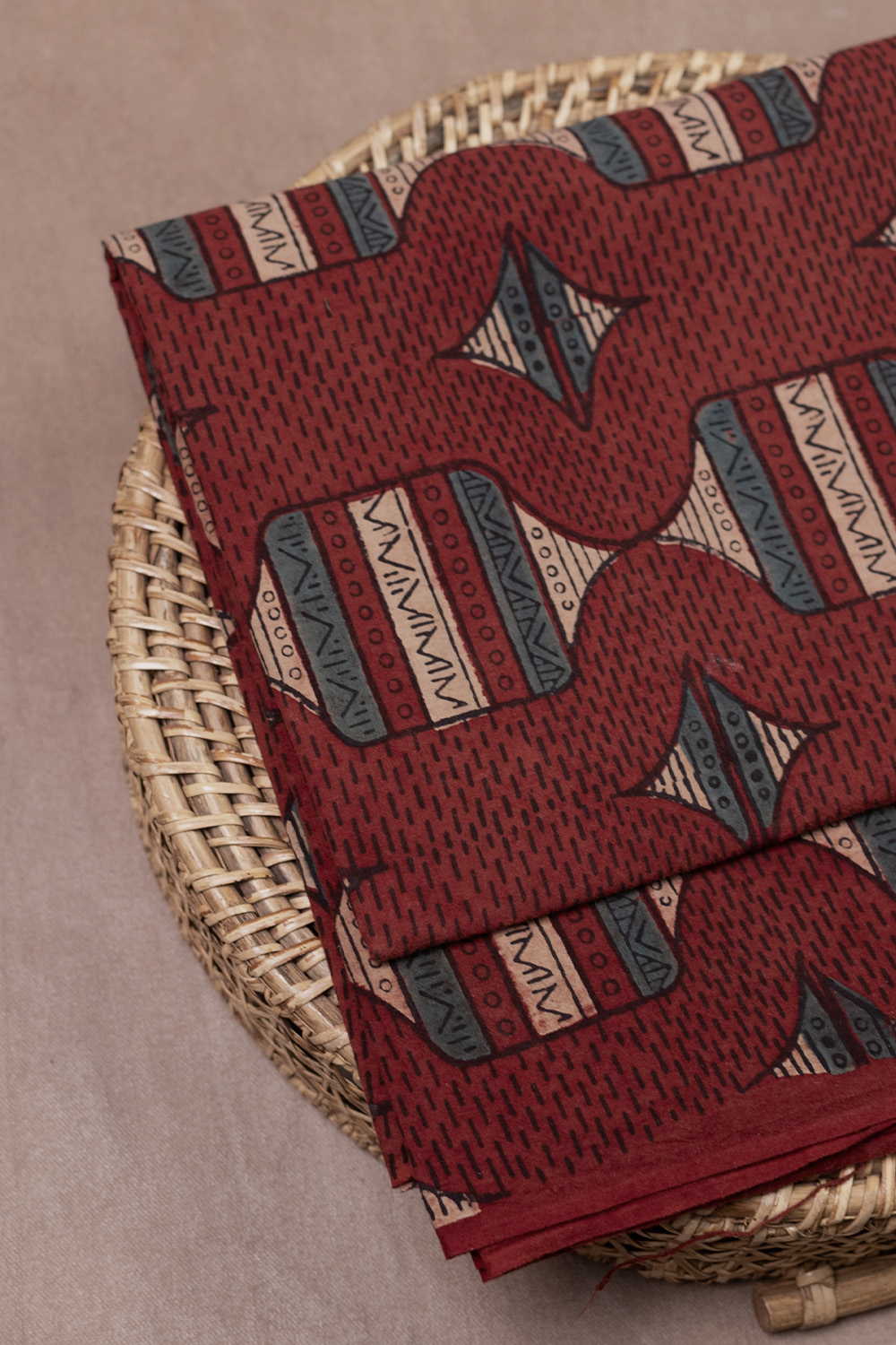 Block Printed Fabric - Matkatus