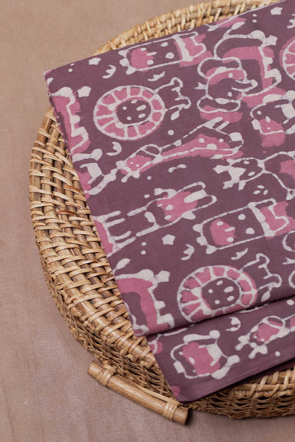 Block Printed Fabric-Matkatus